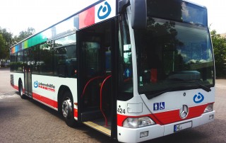 Der Jugenbus der Lebenshilfe Neuss.