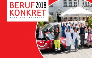 Werbebild für die Beruf Konkret Messe 2018.