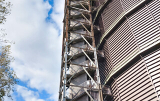 Das Gasometer Oberhausen.