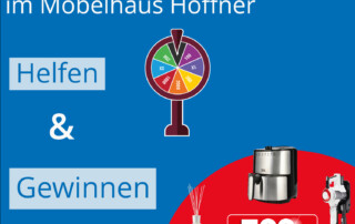 Ein Bild auf dem die Infos zur Tombola stehen.