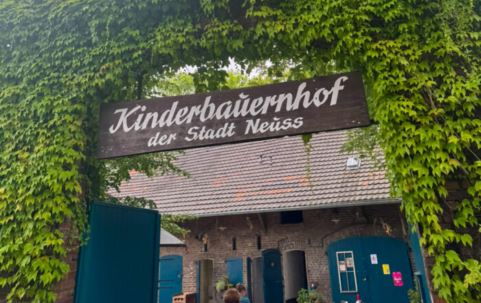 Der Eingangsbereich vom Bauernhof