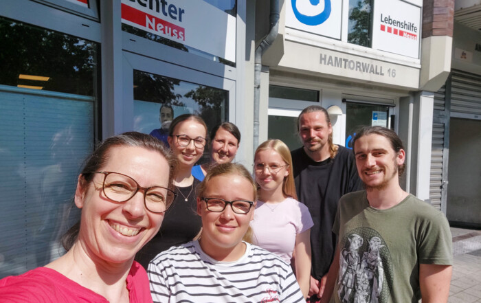 Ein Gruppenfoto der Durchstarter