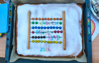 Ein Bild von dem Kuchen.